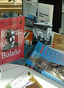Mostra Bibliográfica Roberto Vidal Bolaño. Día das Letras Galegas 2013